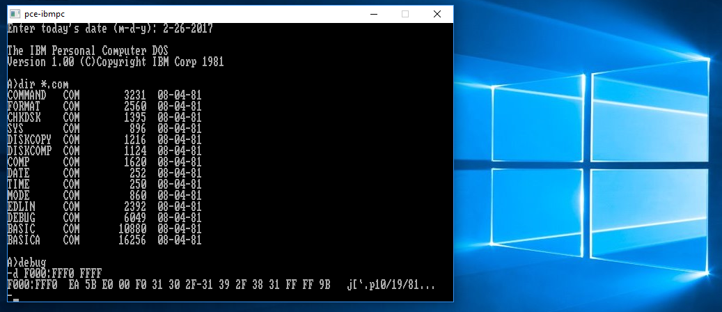 dosbox emulator download windows 10
